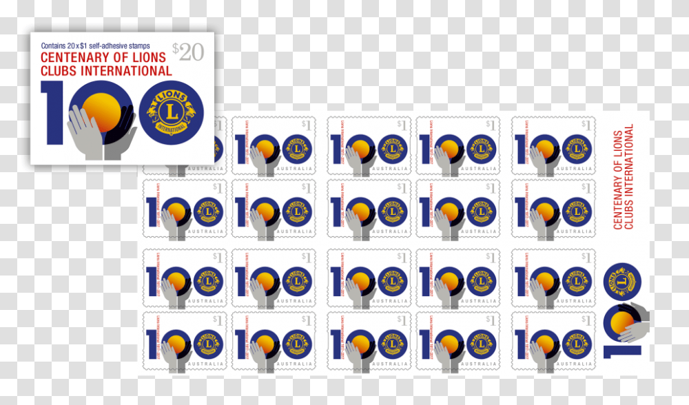 Centenary Of Lions Clubs International, Logo, Badge Transparent Png