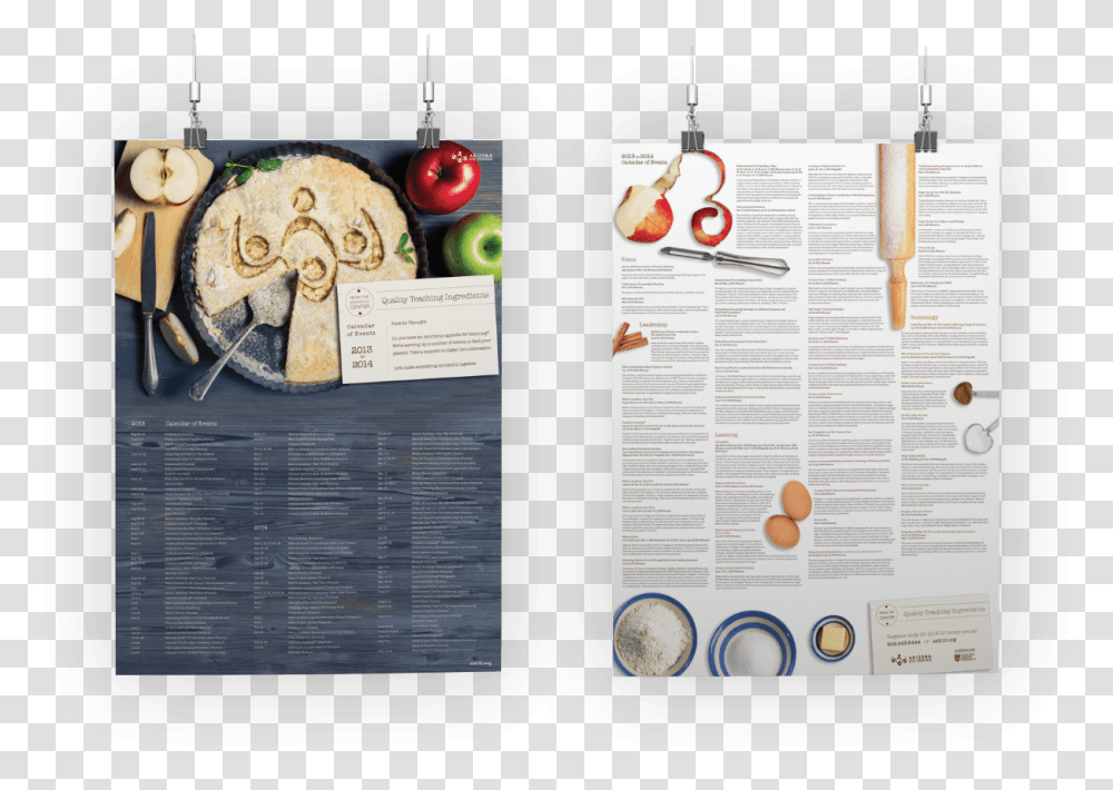 Center Calendar And Poster Design Graphic Design, Advertisement, Flyer, Paper, Brochure Transparent Png