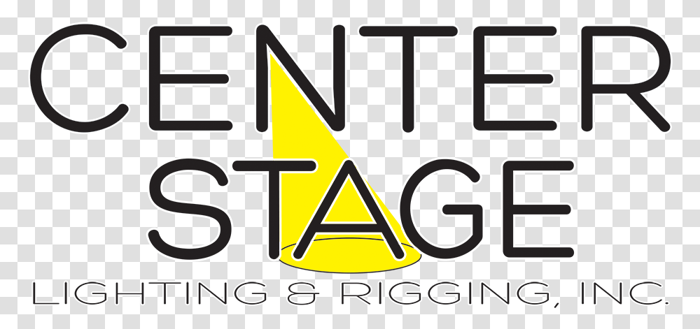 Center Stage Lighting & Rigging Company Clip Art, Logo, Symbol, Text, Number Transparent Png