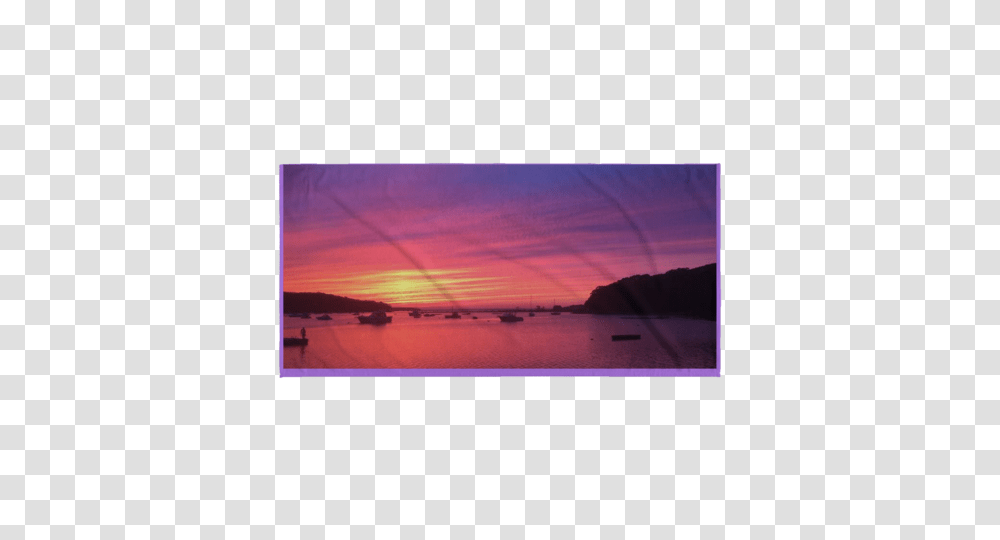 Centerport Sunset Towel Long Island Ny Towels, Nature, Outdoors, Sunrise, Sky Transparent Png