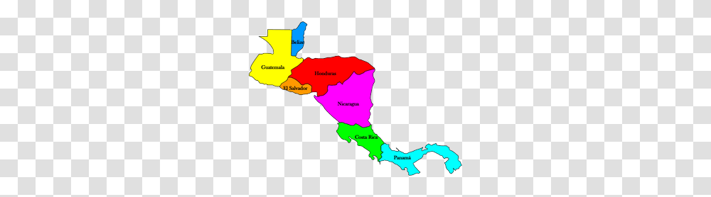 Central America Jmtours, Plot, Map, Diagram, Atlas Transparent Png