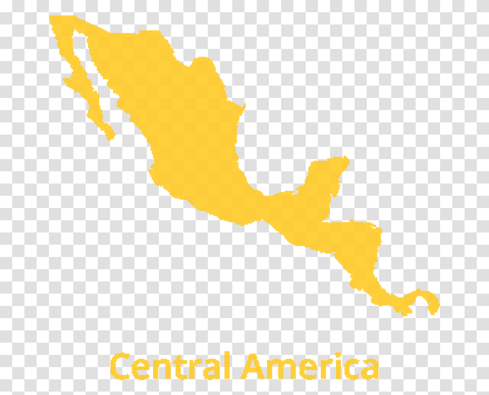 Central America Map, Poster, Advertisement, Gecko, Lizard Transparent Png