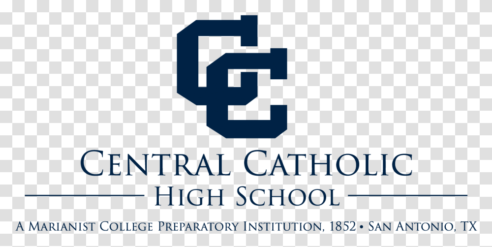 Central Catholic High School San Antonio, Alphabet, Number Transparent Png