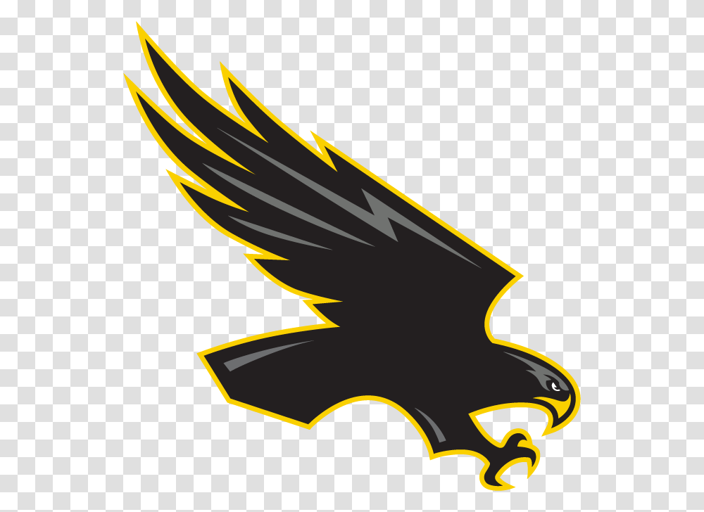 Central Lee Hawks Logo, Eagle, Bird, Animal, Axe Transparent Png
