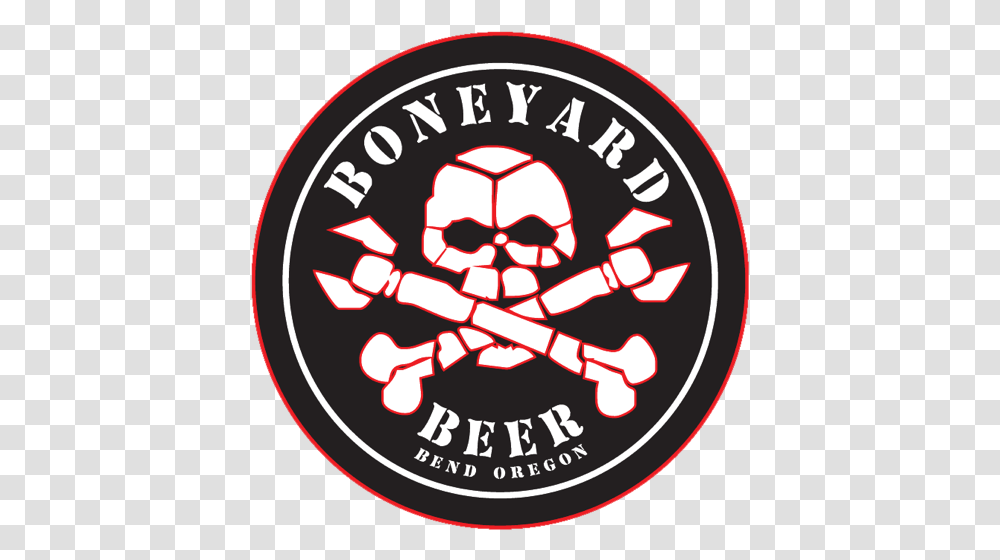 Central Oregon Bend Boneyard Brewing Logo Boneyard Brewing, Label, Hand Transparent Png
