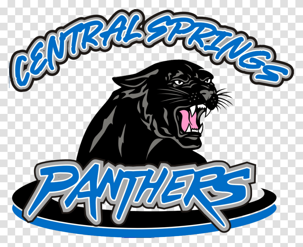 Central Springs Panthers Logo, Animal, Mammal, Pet, Icing Transparent Png