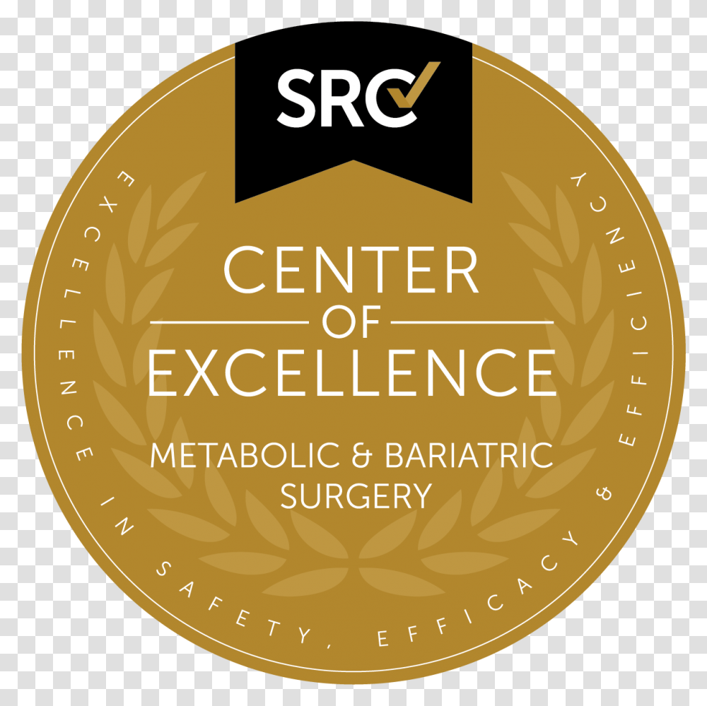 Centre Of Excellence Bariatric Surgery, Label, Gold, Coin Transparent Png