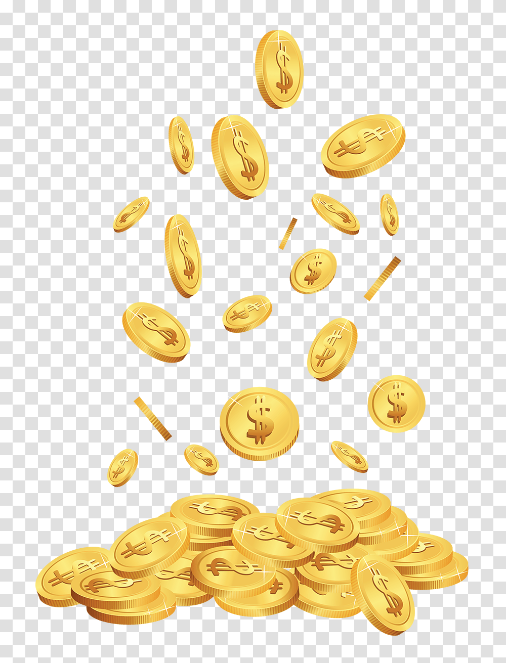 Cents Clipart Clip Art Free Gold Coin, Treasure, Text, Clock Tower, Architecture Transparent Png