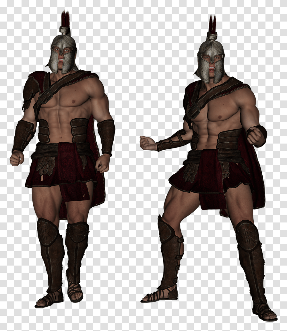 Centurion Warrior Fantasy Soldier Greek Roman Centurion Fantasy, Apparel, Person, Human Transparent Png