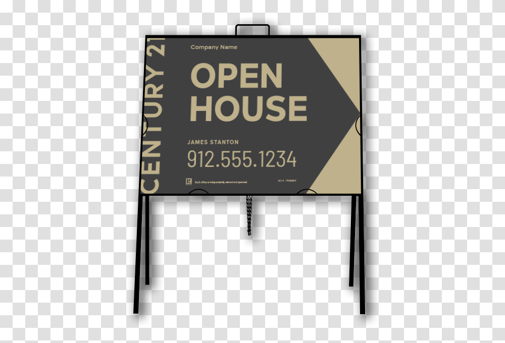 Century 21 A Frame Open House Sign Open House Century, Advertisement, Poster, Flyer Transparent Png