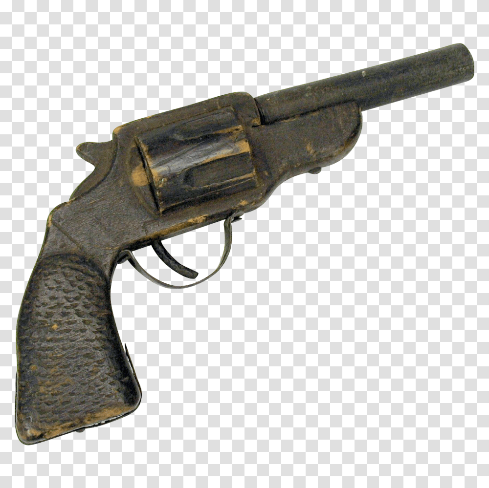 Century American Folk Art Hand Gun Life Sized Made Of Wood, Handgun, Weapon, Weaponry Transparent Png