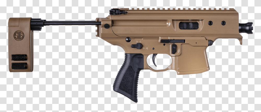Century Arms Mini Draco Semi Sig New 9mm Copperhead, Gun, Weapon, Weaponry, Handgun Transparent Png