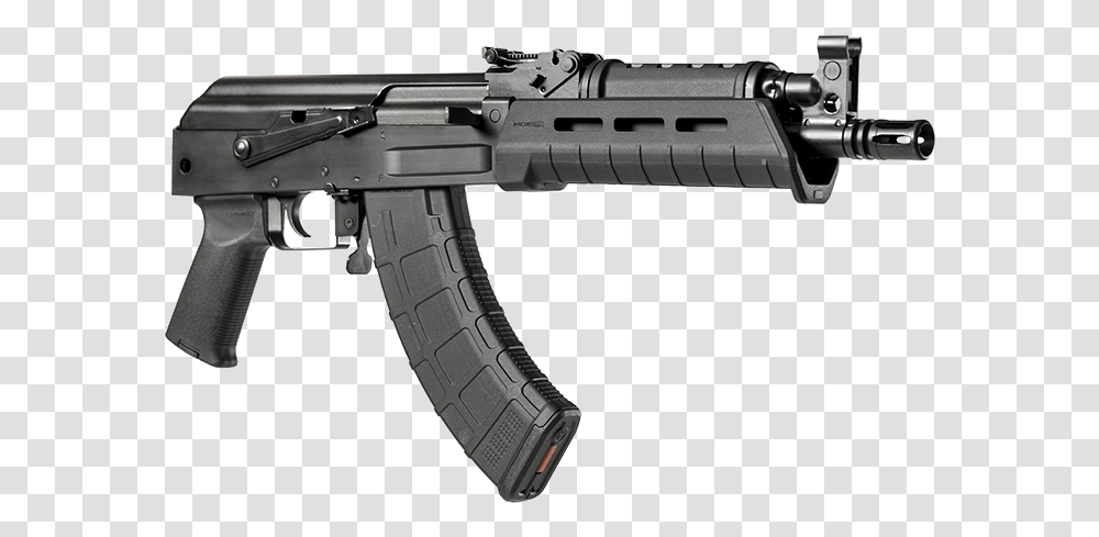 Century Arms Ras47 Pistol, Gun, Weapon, Weaponry, Rifle Transparent Png