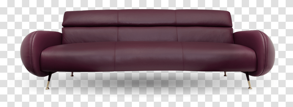 Century Furniture, Couch, Cushion, Maroon Transparent Png