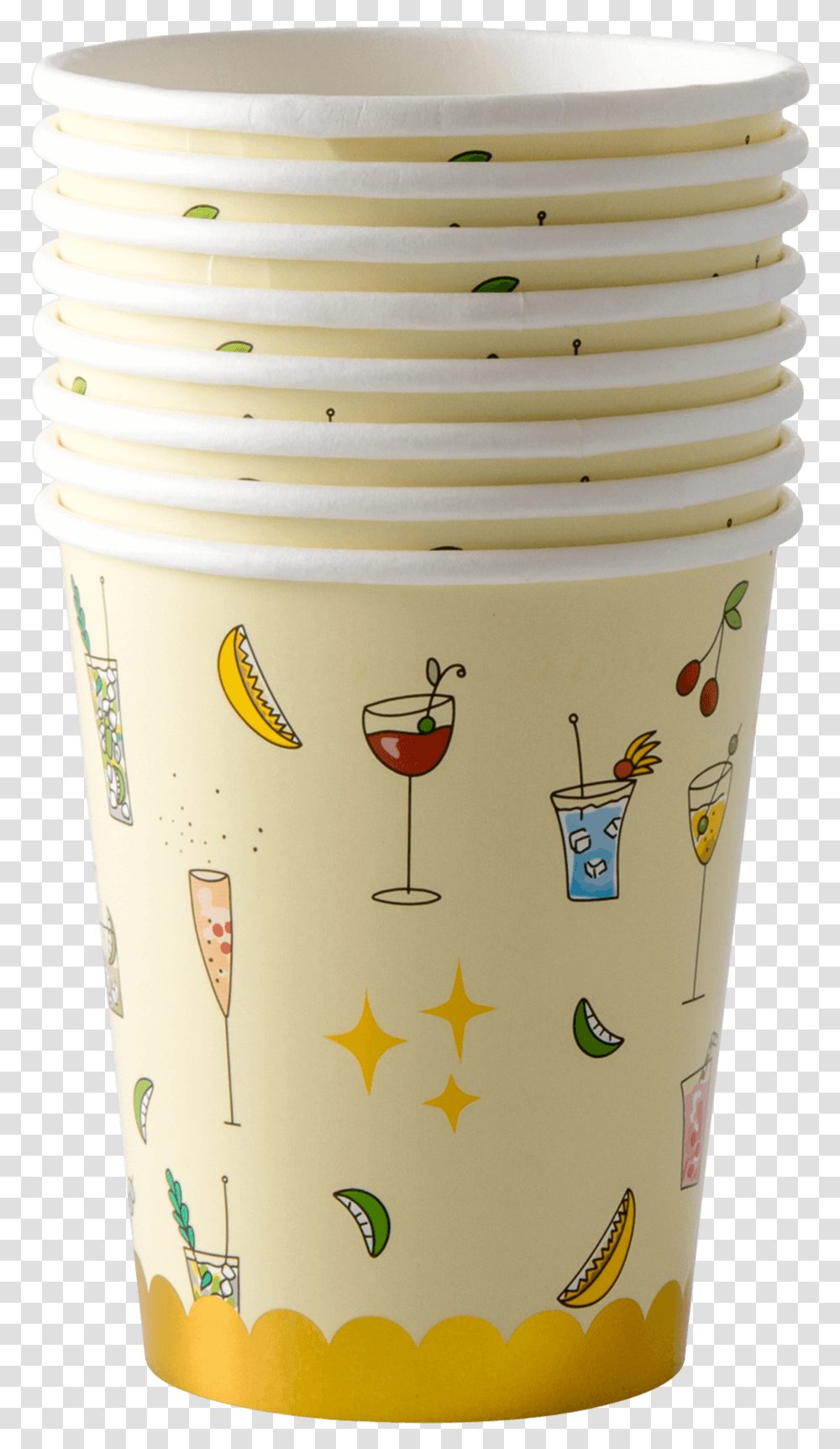 Ceramic, Cup, Coffee Cup, Bucket, Cream Transparent Png