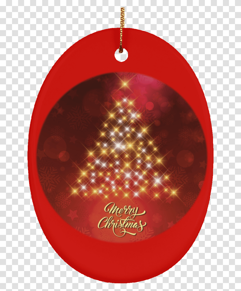 Ceramic Red Round Oval Christmas Tree Kartki Witeczne Boe Narodzenie, Lighting, Text, Ball, Symbol Transparent Png