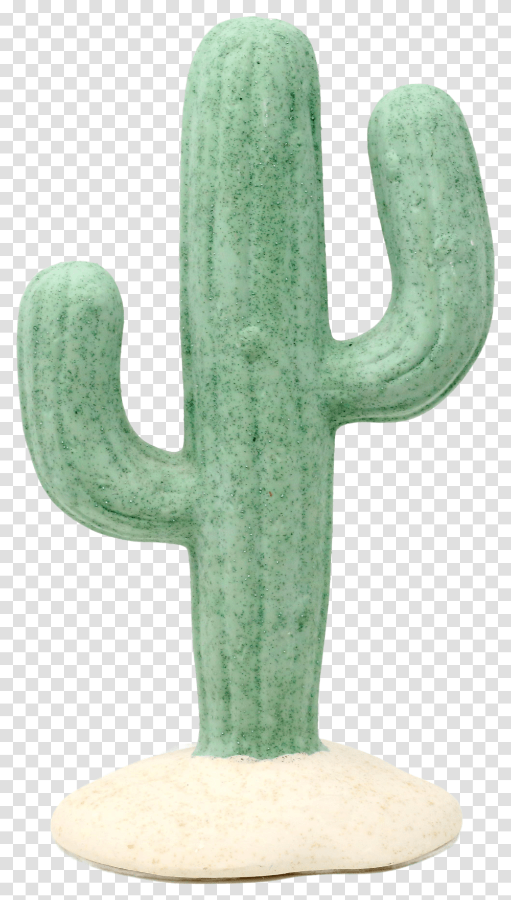 Ceramic Saguaro Cactus Figurine Toy Transparent Png