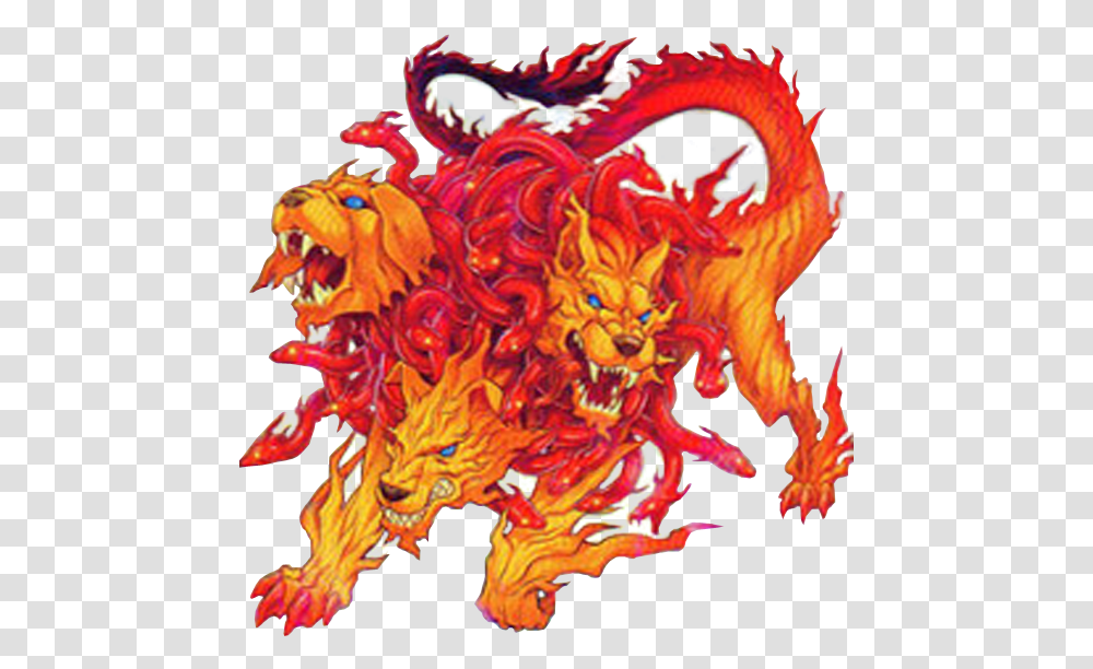 Cerberus, Dragon, Nature, Sea, Outdoors Transparent Png