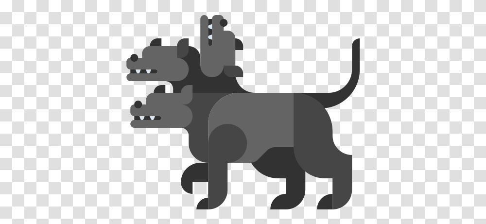Cerberus Free Animals Icons Dog Licks, Mammal, Gun, Weapon, Statue Transparent Png