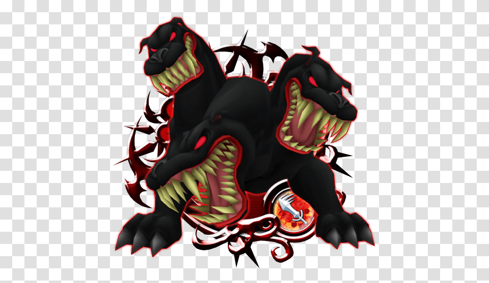 Cerberus Kingdom Hearts Cute Greek Mythology Cerberus, Graphics, Hand, Person, Human Transparent Png