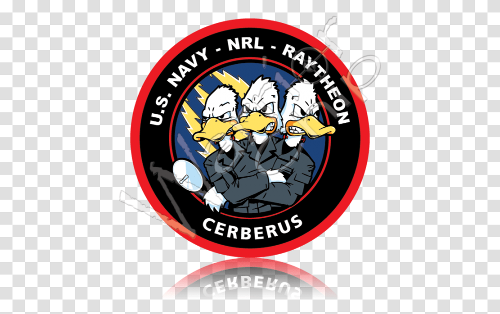 Cerberus Raytheon Us Navy Usn Emblem, Hand, Poster, Logo Transparent Png
