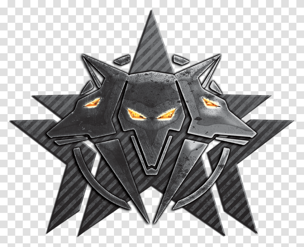 Cerberus, Cross, Star Symbol, Logo Transparent Png