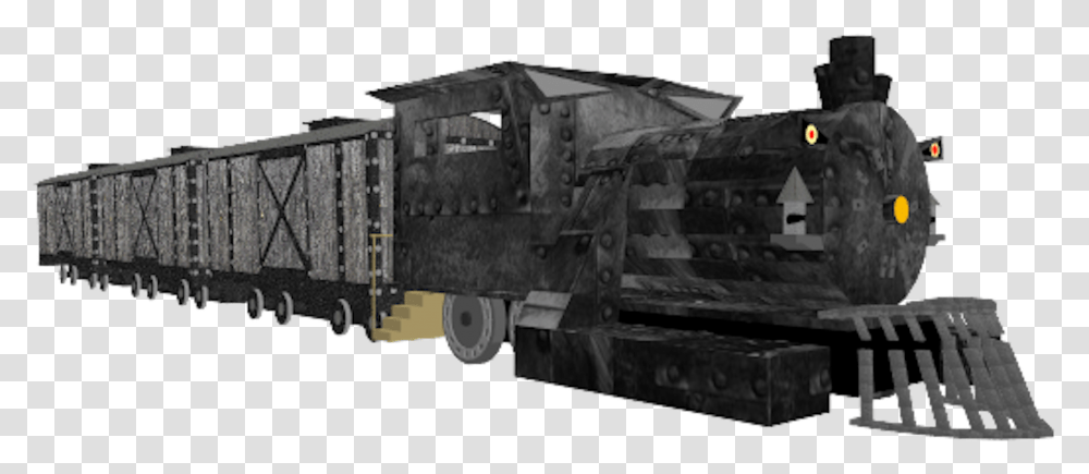 Cerberus The Nightmare Train Freight Car, Vehicle, Transportation, Truck, Half Track Transparent Png