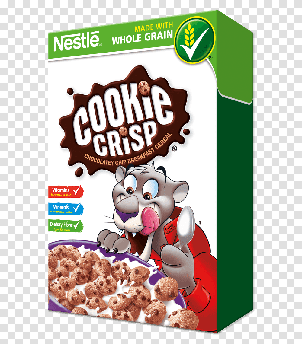 Cereal Cookie Crisp Nestle, Advertisement, Poster, Flyer, Paper Transparent Png