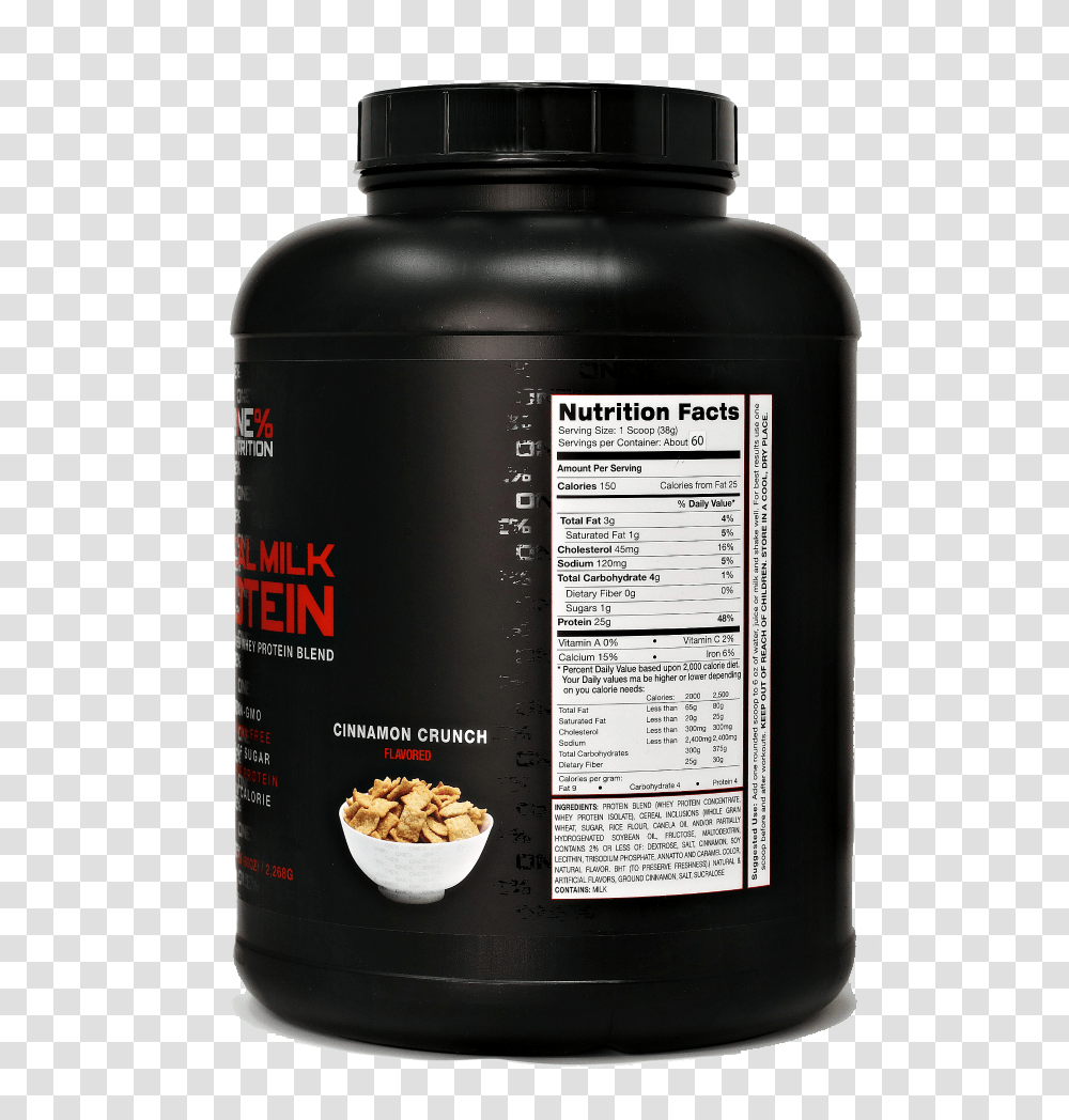 Cereal Milk Protein Bodybuilding Supplement, Bottle Transparent Png