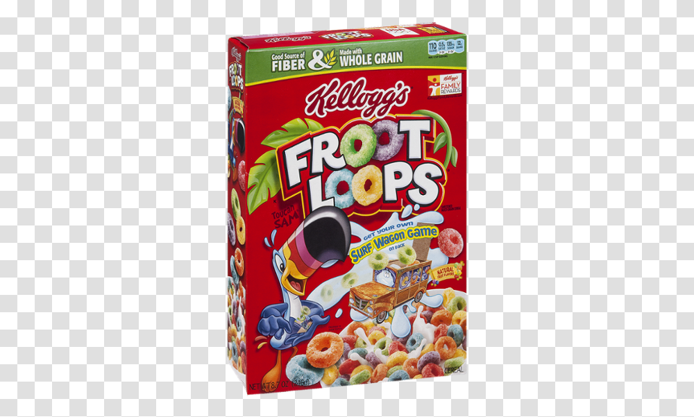 Cereales Froot Loops, Sweets, Food, Confectionery, Snack Transparent Png