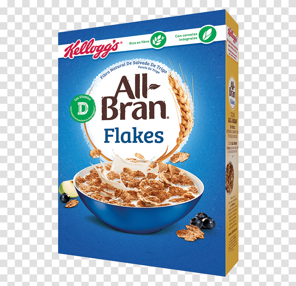 Cereales Kelloggs All Bran, Oatmeal, Breakfast, Food Transparent Png