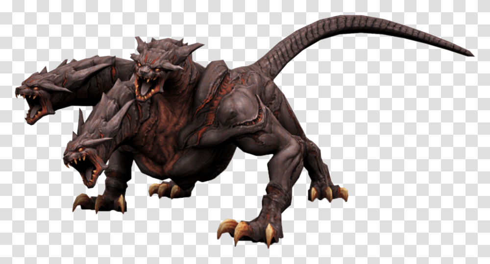 Cereberus, Dinosaur, Reptile, Animal, Horse Transparent Png