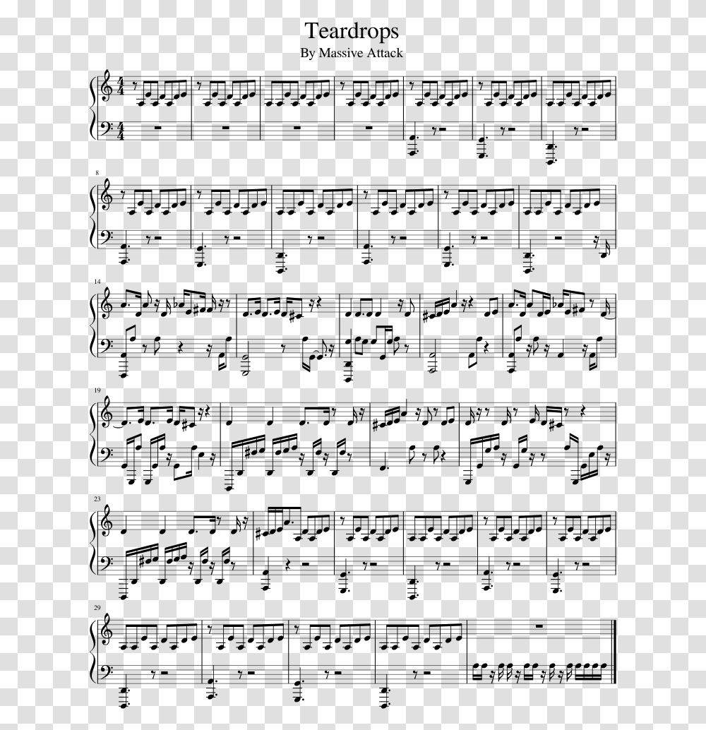 Cerf Volant Piano Sheet Music, Gray, World Of Warcraft Transparent Png