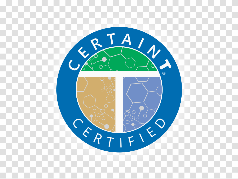 Certaint Logo Shadow Applied Dna Sciences Circle, Symbol, Trademark, Badge Transparent Png