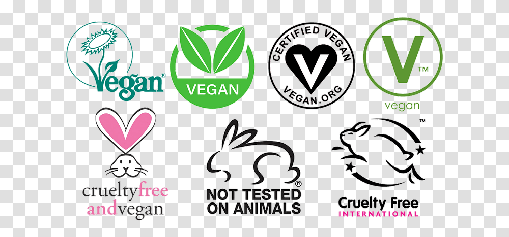 Certifications Cruelty Free Vegan Symbol, Logo, Label, Plant Transparent Png