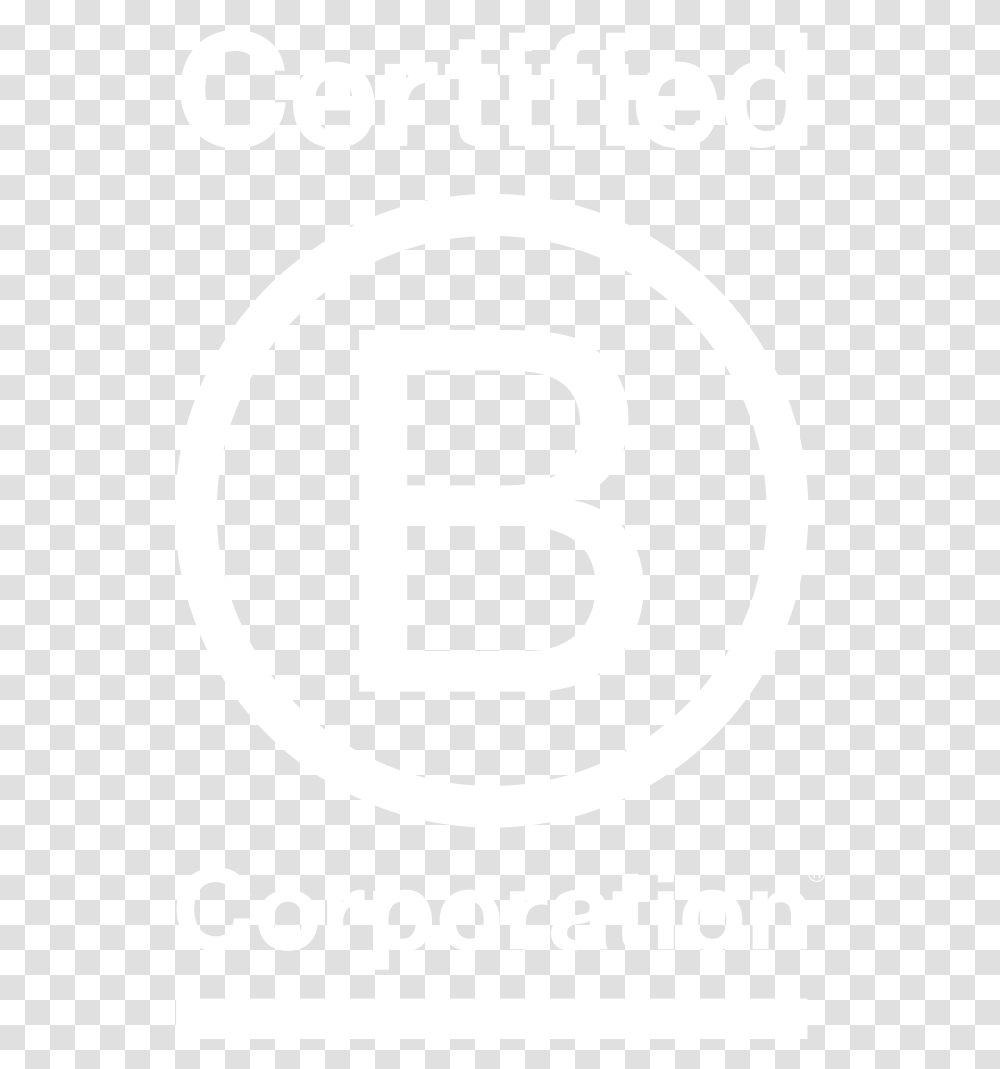 Certified B Corporation Hitchhiker's Guide Logo White Logo, Number, Alphabet Transparent Png