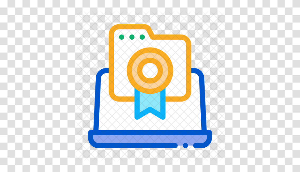 Certified Folder Icon Illustration, Lighting, Road Sign, Symbol, LED Transparent Png