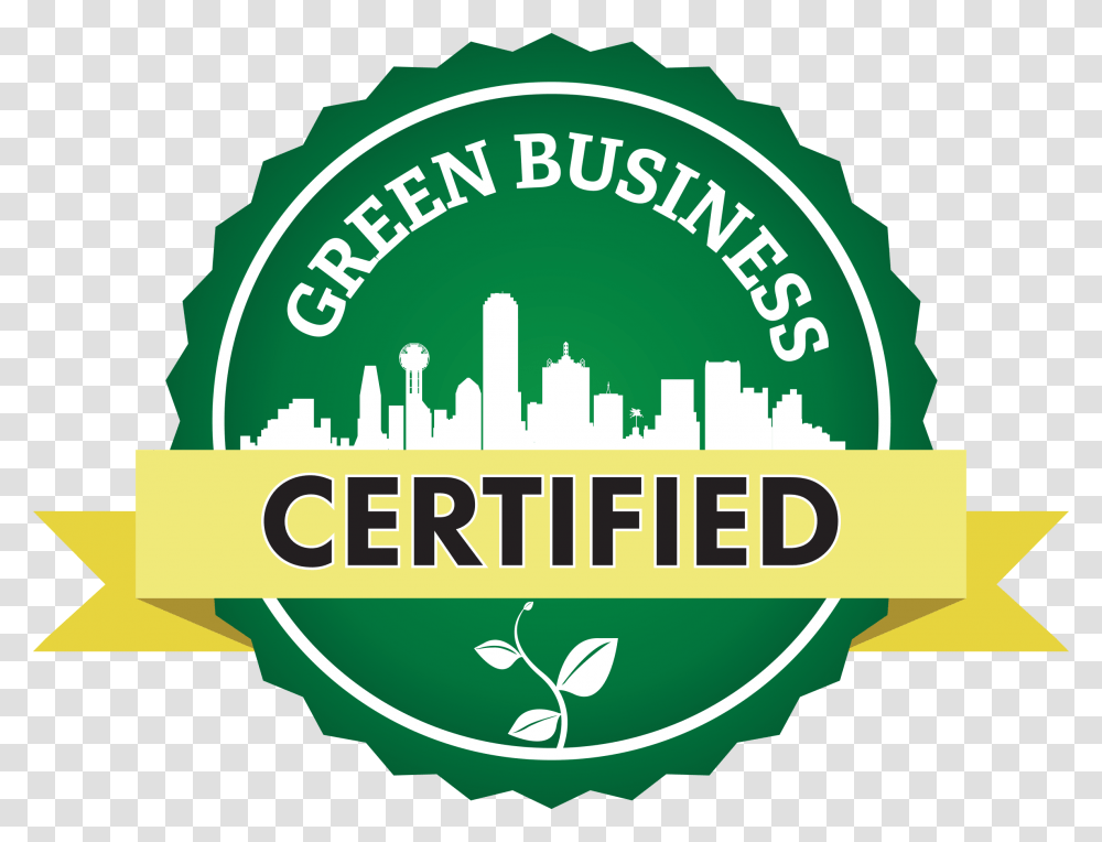 Certified Green Business, Label, Logo Transparent Png