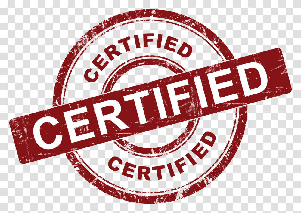 Certified, Logo, Label Transparent Png