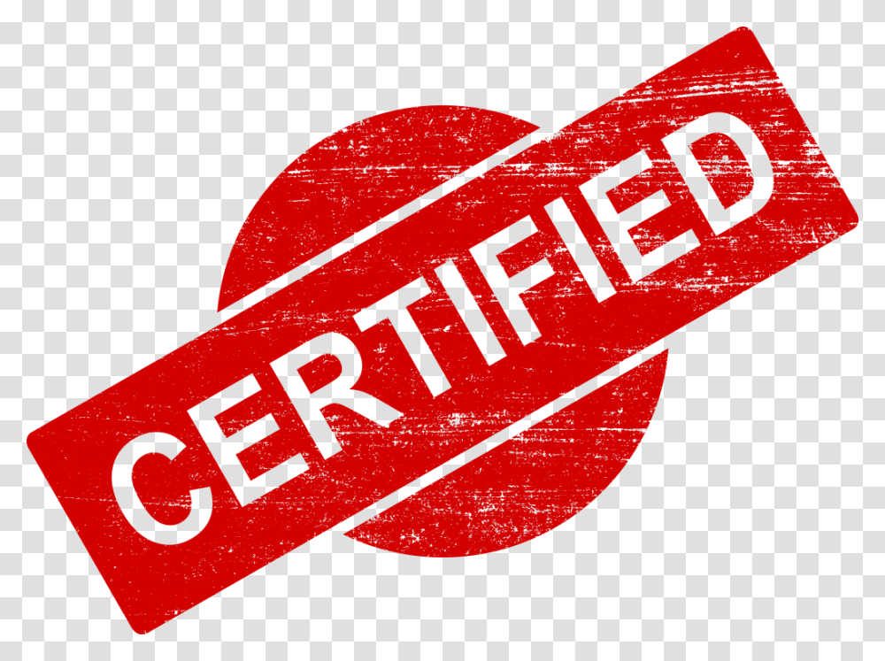Certified, Logo, Road Sign Transparent Png