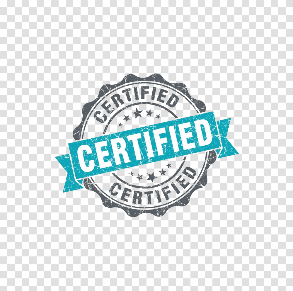 Certified, Logo, Trademark, Badge Transparent Png