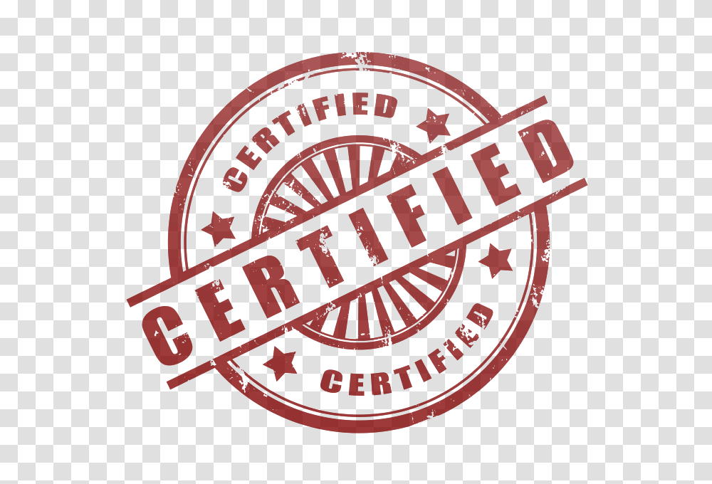 Certified, Maroon Transparent Png