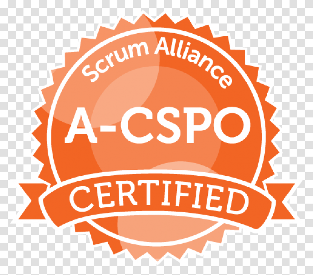 Certified Scrum Developer, Label, Logo Transparent Png