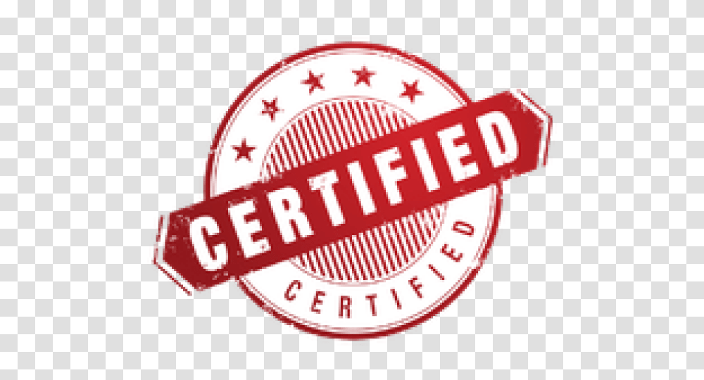 Certified Stamp Images, Logo, Trademark, Badge Transparent Png