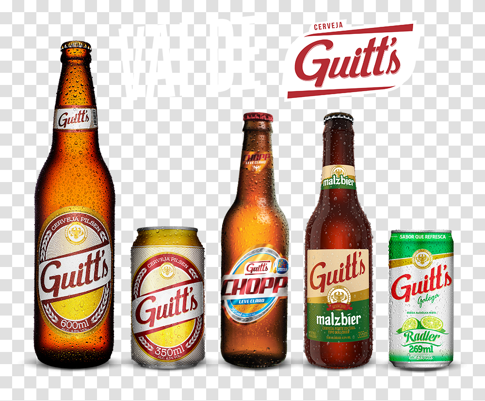 Cerveja Guitt S Beer Bottle, Alcohol, Beverage, Drink, Lager Transparent Png