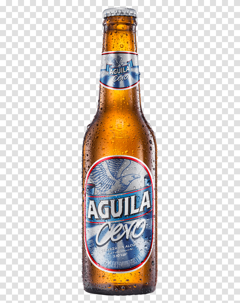 Cerveza Aguila Cero Botella Cerveza Aguila, Beer, Alcohol, Beverage, Drink Transparent Png