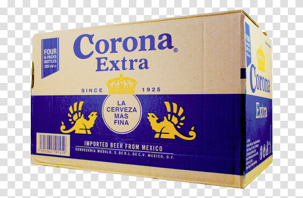 Cerveza Corona, Label, Box, Cardboard Transparent Png