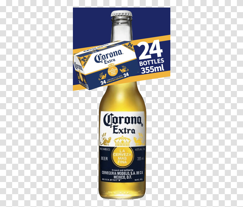 Cerveza Modelo Corona Extra, Beer, Alcohol, Beverage, Lager Transparent Png