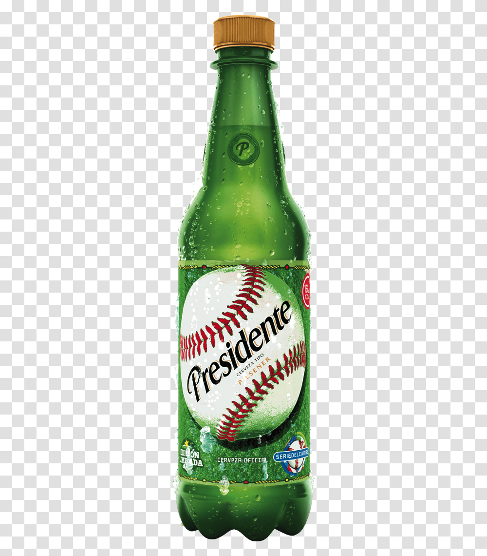 Cerveza Presidente Presidente Beer, Pop Bottle, Beverage, Drink, Soda Transparent Png