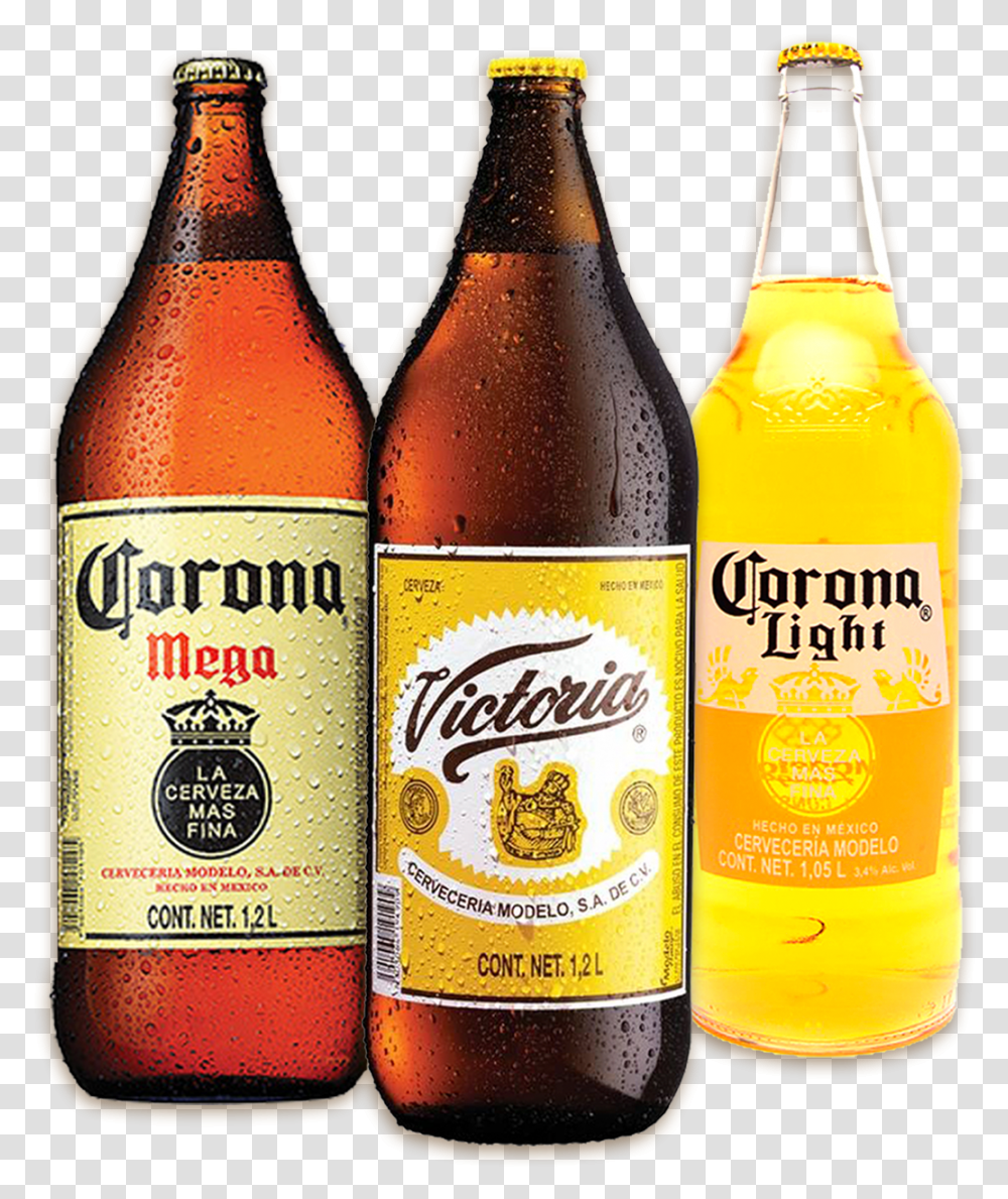 Cerveza Victoria Mega Cerveza Corona Mega, Beer, Alcohol, Beverage, Drink Transparent Png